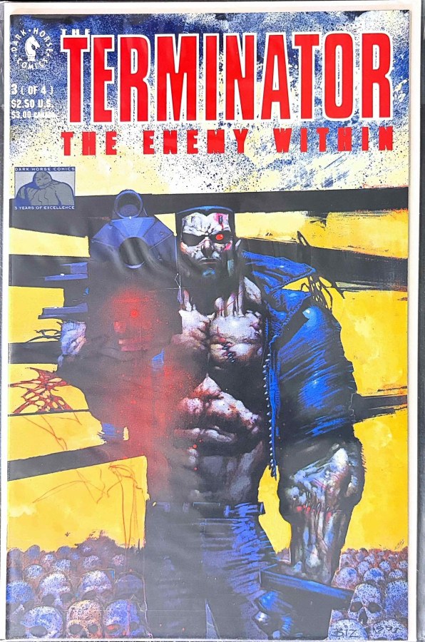 The Terminator: The Enemy Within #3 (1992) Dark Horse cover