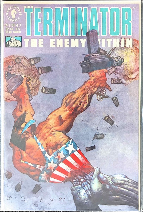 The Terminator: The Enemy Within #4 (1992) Dark Horse cover