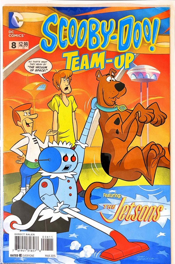 Scooby-Doo! Team-Up #8 (2015) DC First Printing cover
