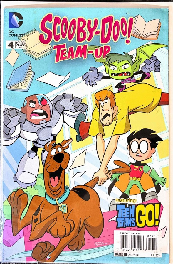 Scooby-Doo! Team-Up #4 (2014) DC First Printing cover