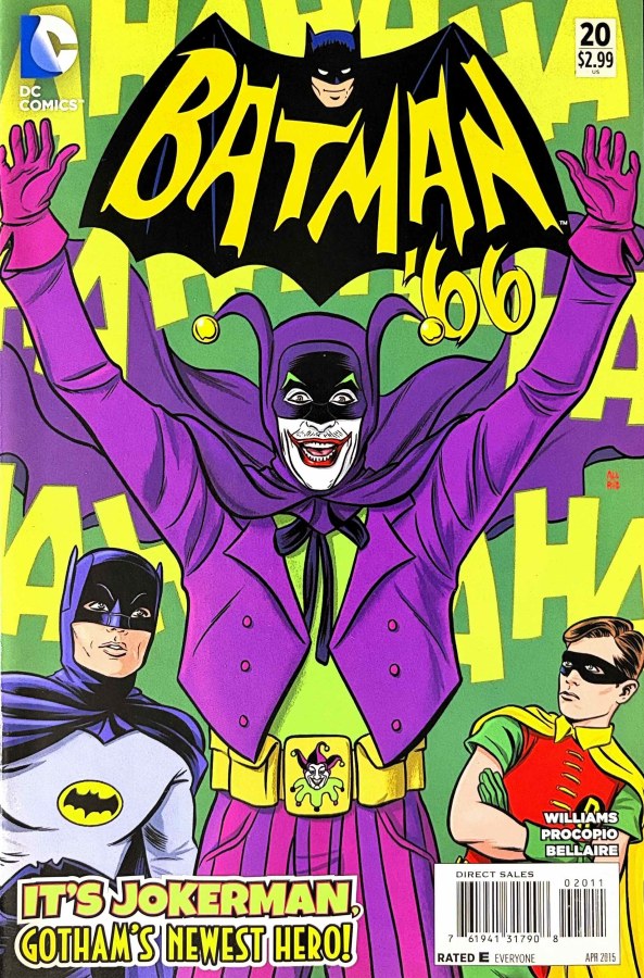 Batman '66 #20 (2015) DC First Printing cover