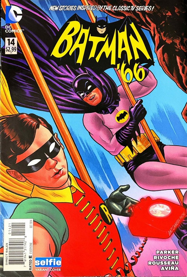 Batman '66 #14 (2014) DC Selfie Variant Cover cover
