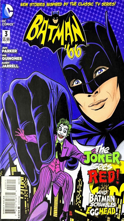Batman '66 #3 (2013) DC First Printing cover