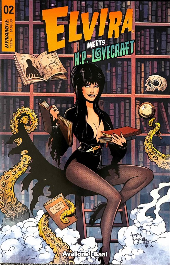 Elvira Meets H.P. Lovecraft #2 (2024) Dynamite cover