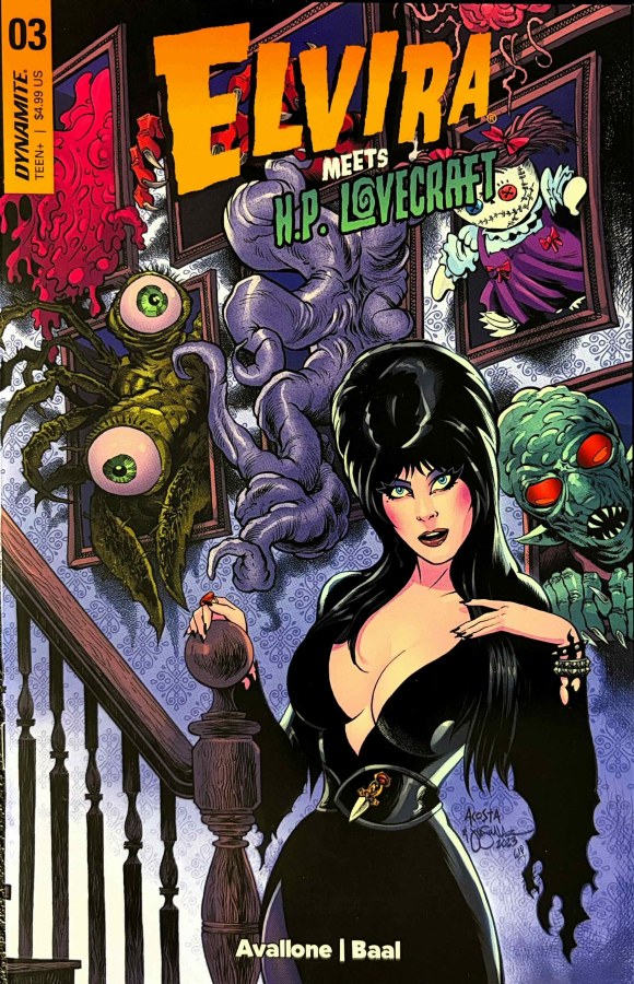Elvira Meets H.P. Lovecraft #3 (2024) Dynamite cover