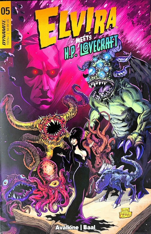 Elvira Meets H.P. Lovecraft #5 (2024) Dynamite cover