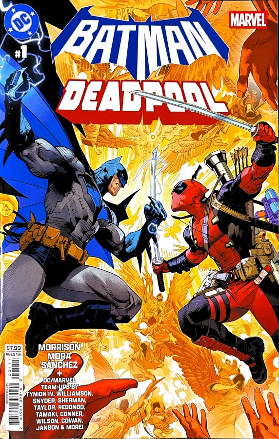 DC / Marvel: Batman / Deadpool #1 (2025) cover