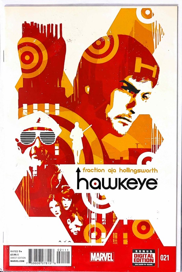 Hawkeye #21 (2015) Marvel First Printing cover