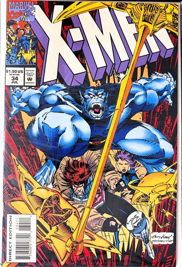 X-Men #34 (1994) Marvel First Printing cover