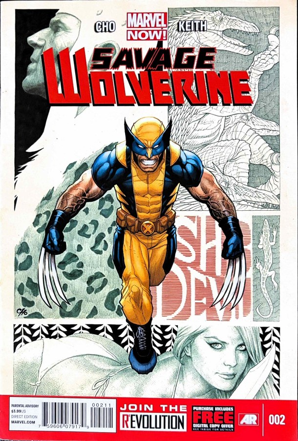 Savage Wolverine #2 (2013) Marvel First Printing cover