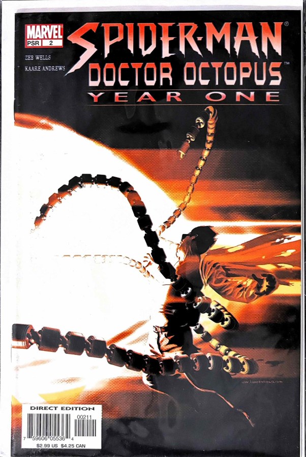 Spider-Man / Doctor Octopus: Year One #2 (2004) Marvel First Printing cover