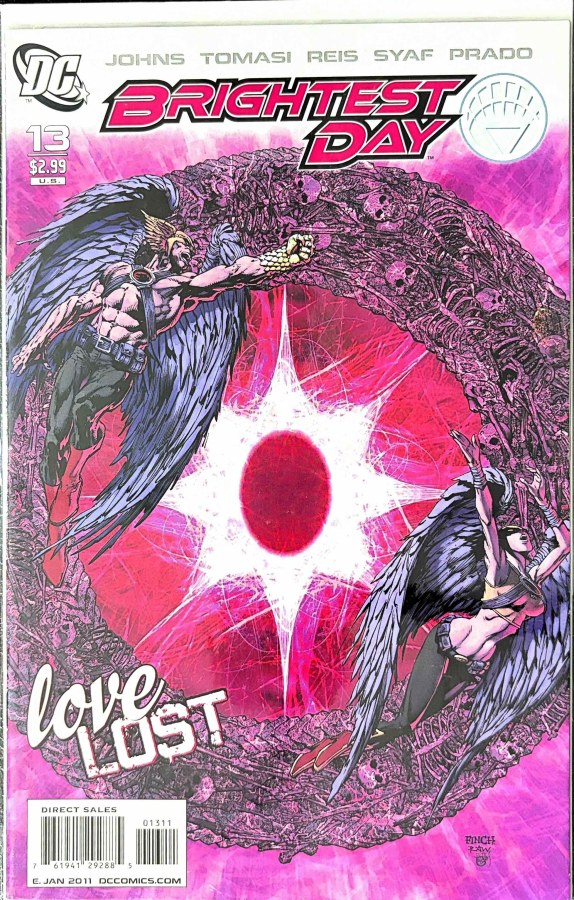 Brightest Day #13 (2011) DC First Printing cover