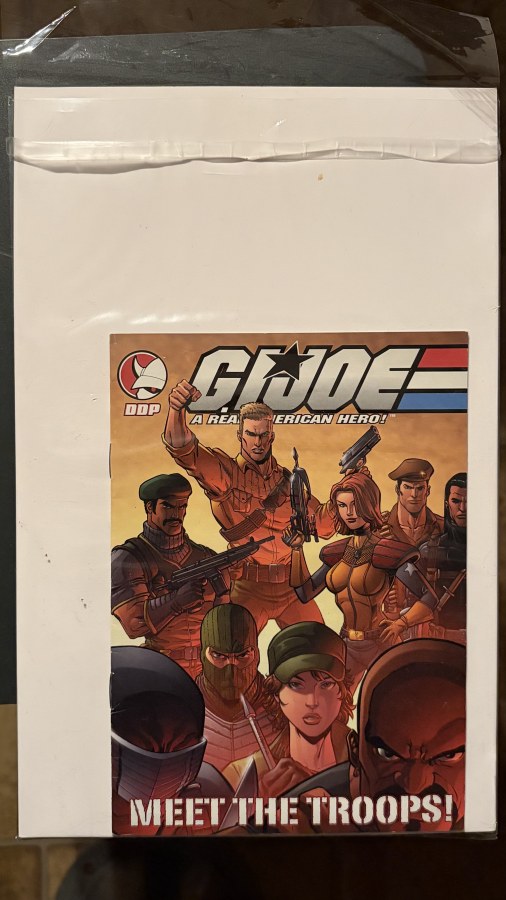 G.I. Joe: Meet the Troops! SKU 1428 Devil's Due Publishing cover