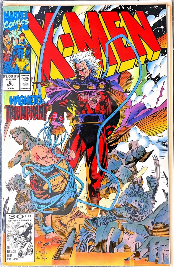 X-Men #2 (1991) Marvel cover