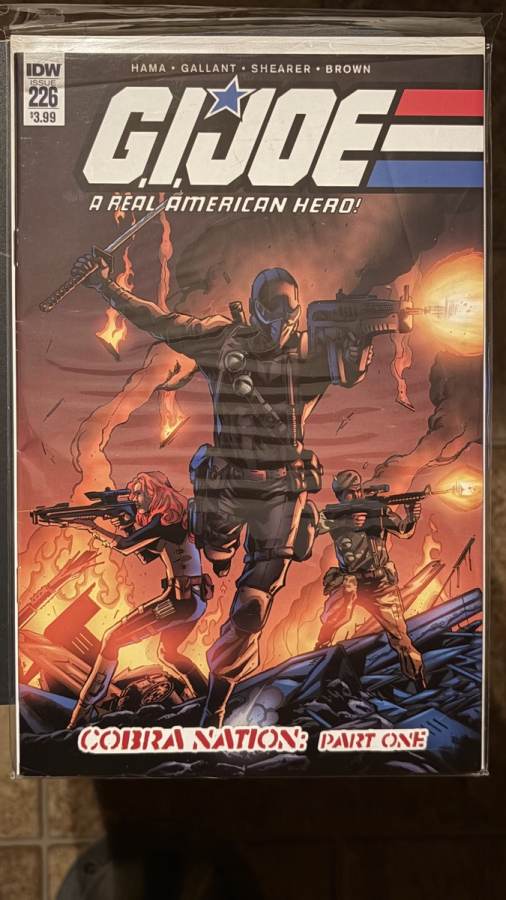 G.I. Joe: A Real American Hero #226 cover