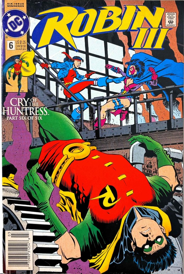 Robin III: Cry of the Huntress #6 (1993) DC cover