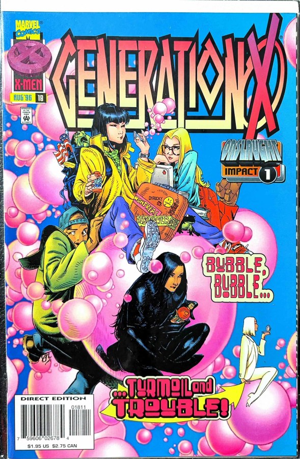 Generation X #18 (1996) Marvel cover