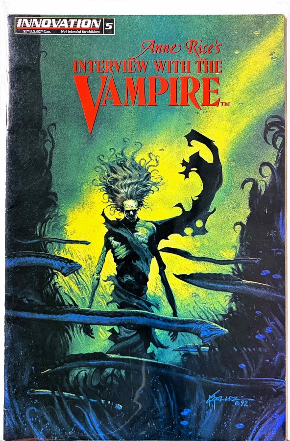 Anne Rice's Interview with the Vampire #5 (1992) Innovation cover