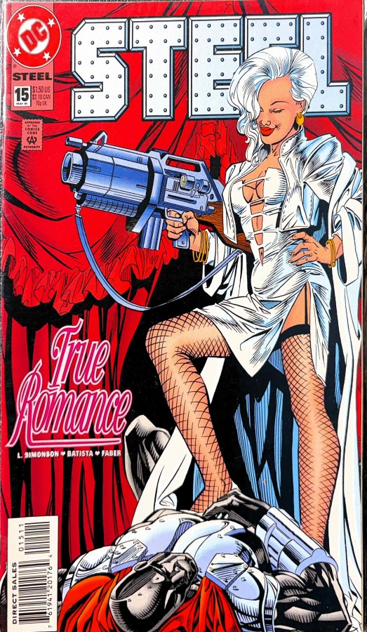 Steel #15 (1995) DC First Printing cover