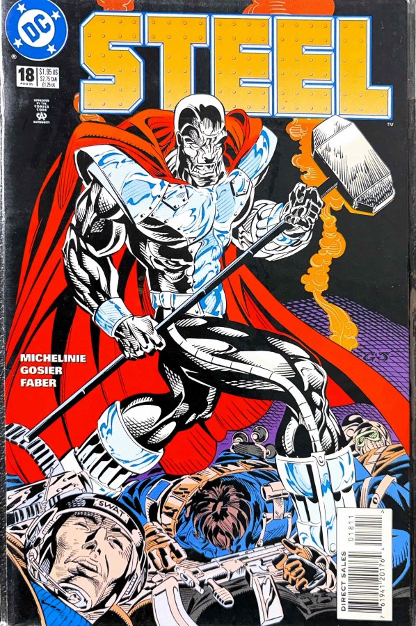 Steel #18 (1995) DC First Printing cover