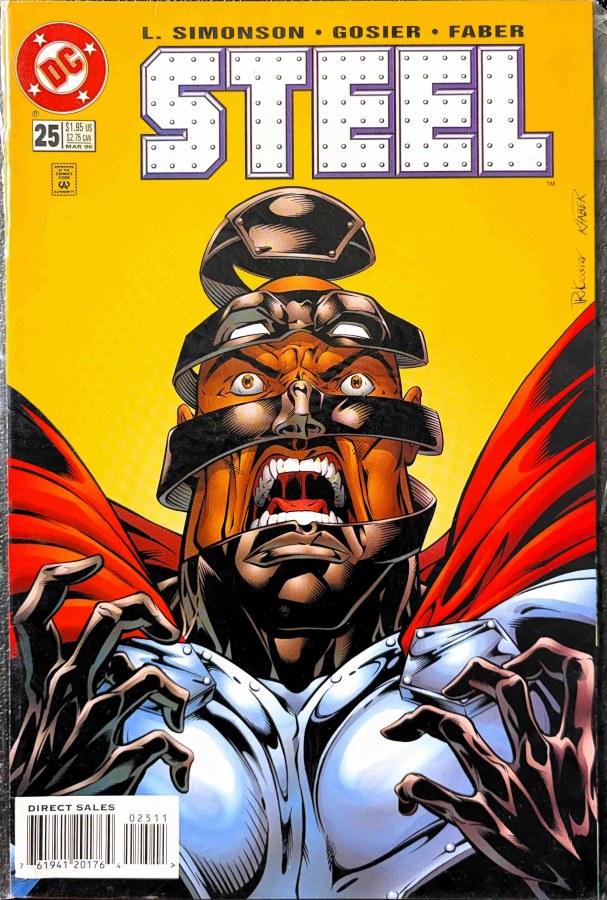 Steel #25 (1996) DC First Printing cover