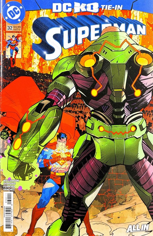 Superman #32 (2025) DC First Printing cover