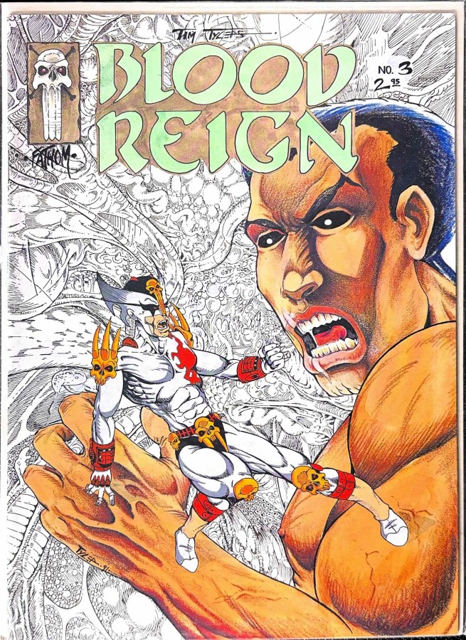 Blood Reign #3 (1991) Fathom cover