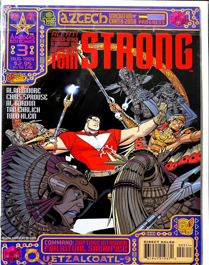 Tom Strong #3 (1999) America's Best Comics cover