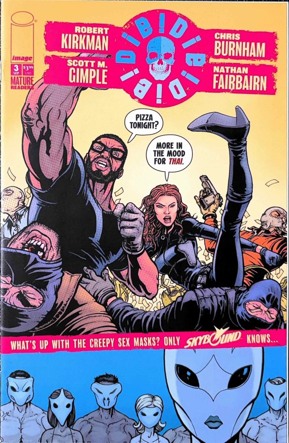 DIE!DIE!DIE! #3 (2018) Image cover