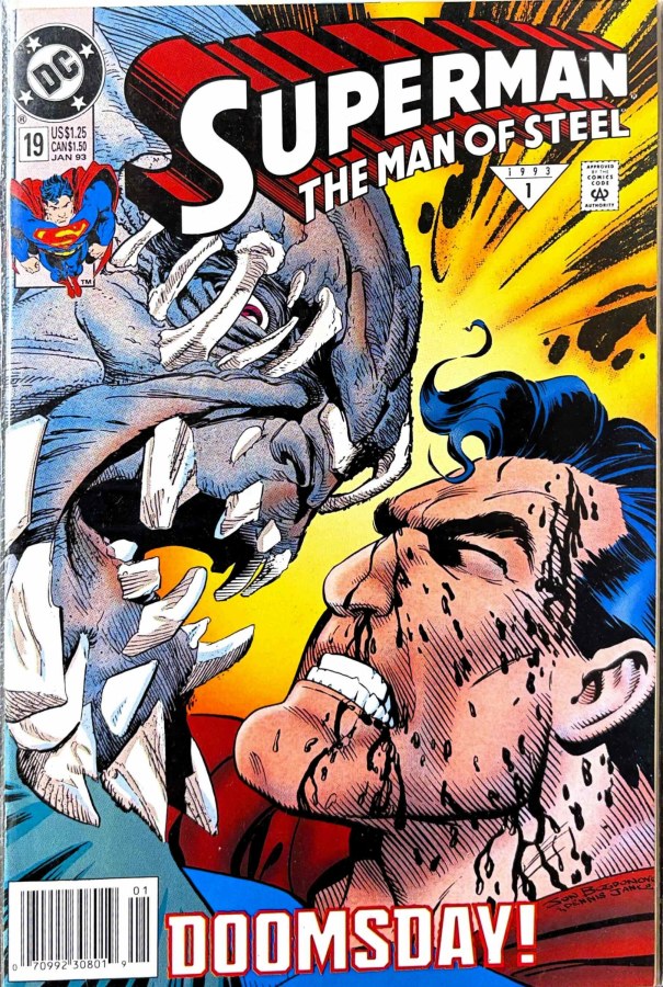 Superman: The Man of Steel #19 (1993) DC cover