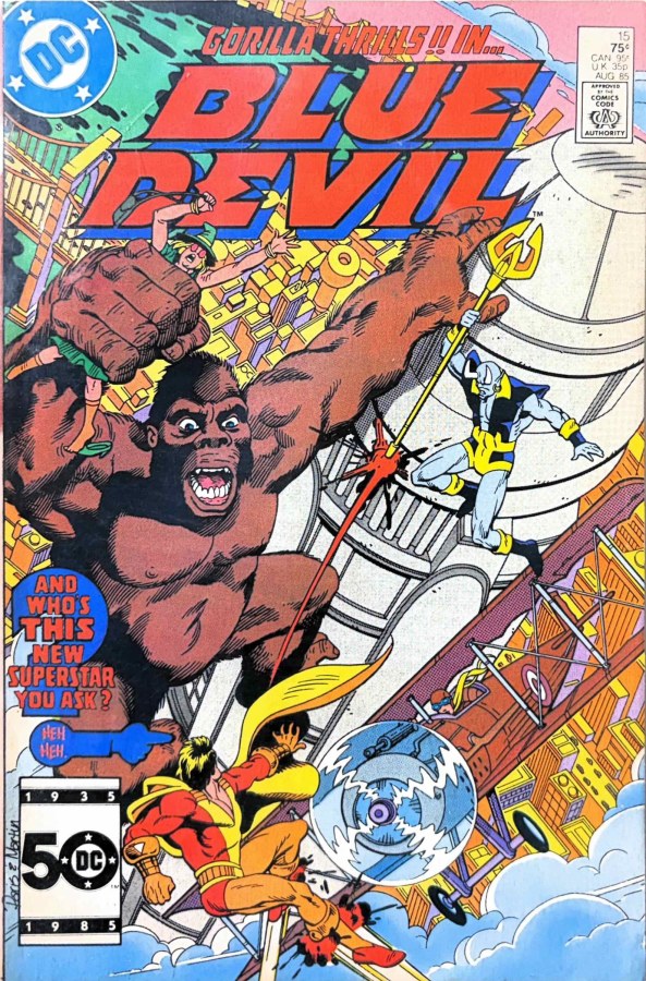 Blue Devil #15 (1985) DC cover