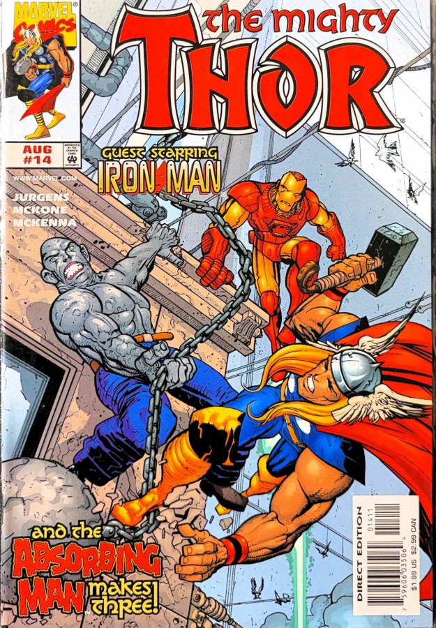 Thor #14 (1999) Marvel First Printing cover