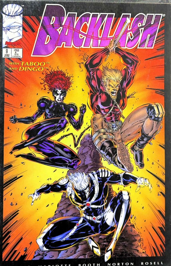 Backlash #9 (1995) Image cover