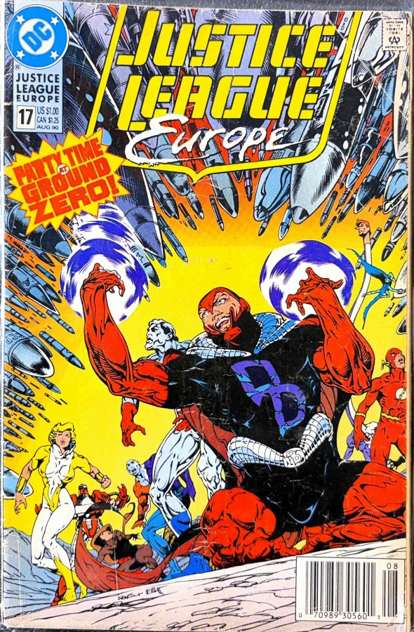Justice League Europe #17 DC cover