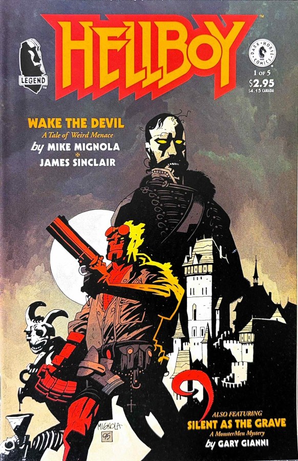 Hellboy #1 (1996) Dark Horse cover