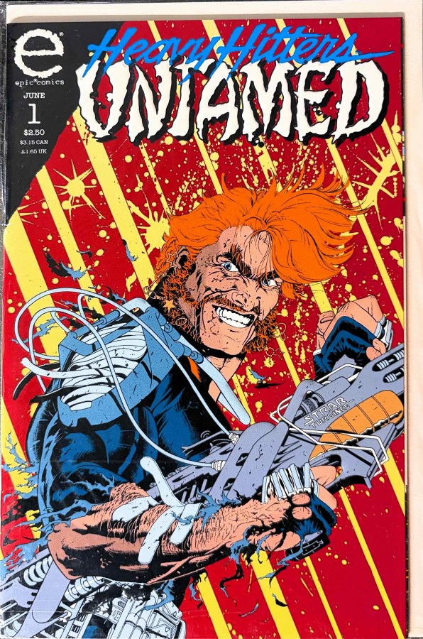 Untamed #1 (1993) Epic Comics cover