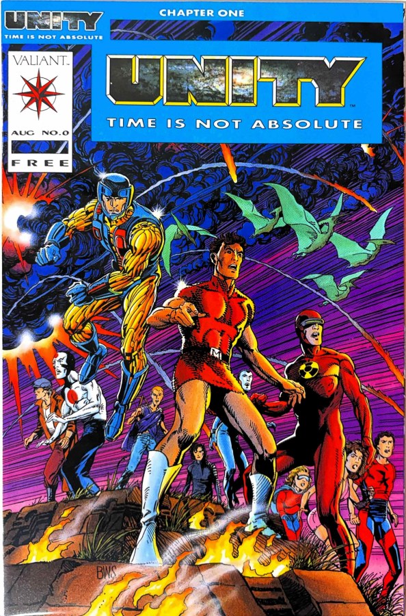 Unity #0 (1992) Valiant cover