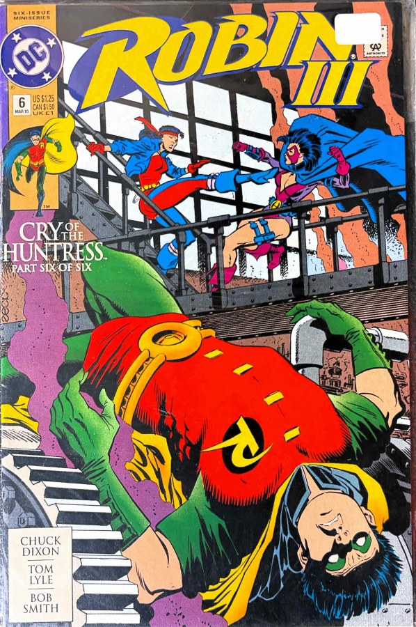 Robin III: Cry of the Huntress #6 (1993) DC cover