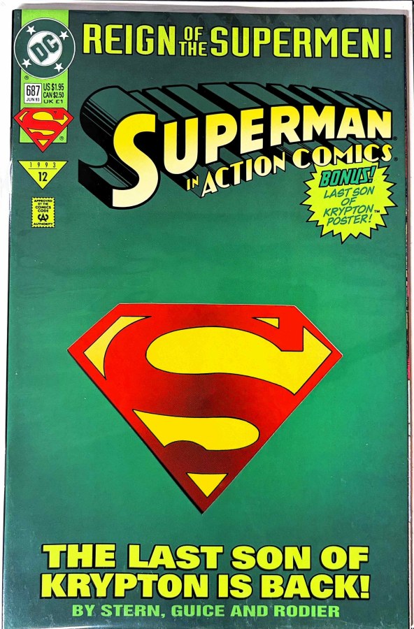 Action Comics #687 (1993) DC cover