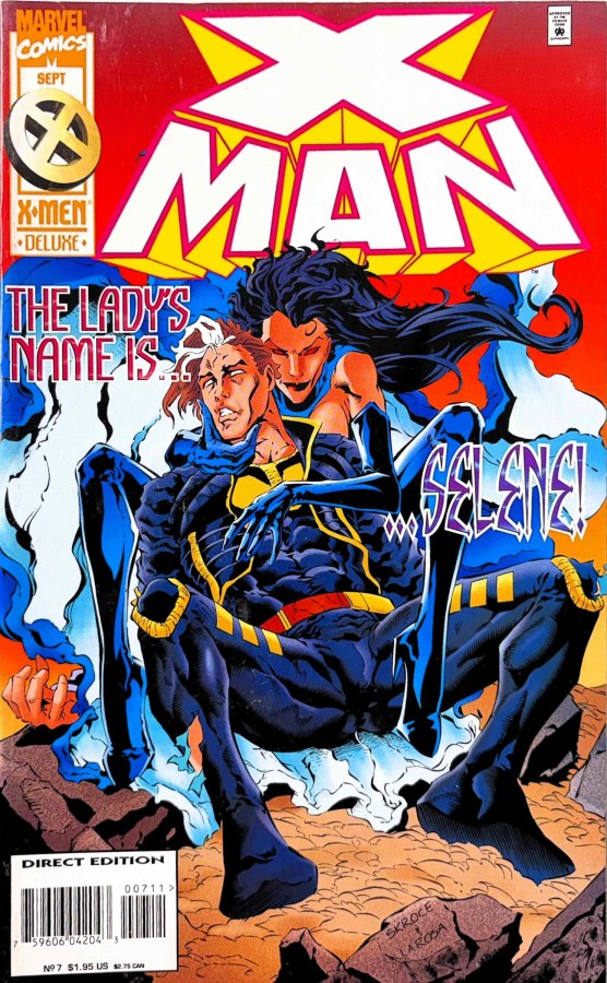 X-Man #7 (1995) Marvel First Printing cover