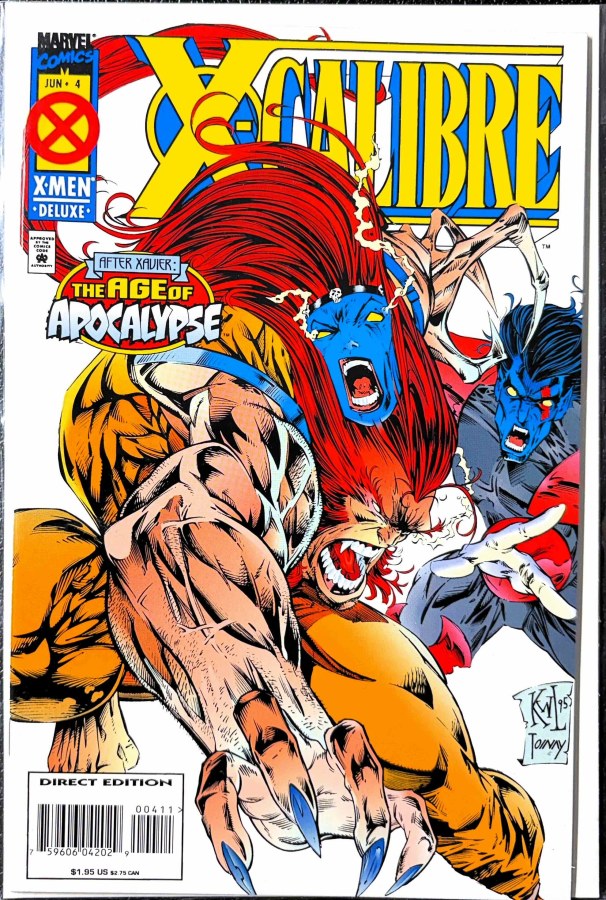 X-Calibre #4 (1995) Marvel cover