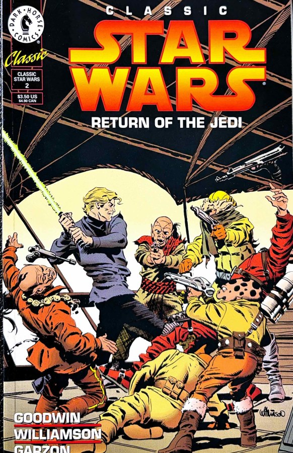 Classic Star Wars: Return of the Jedi #2 (1994) Dark Horse cover