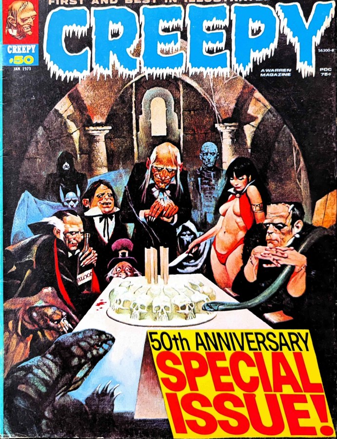 Creepy #50 (1973) Warren cover