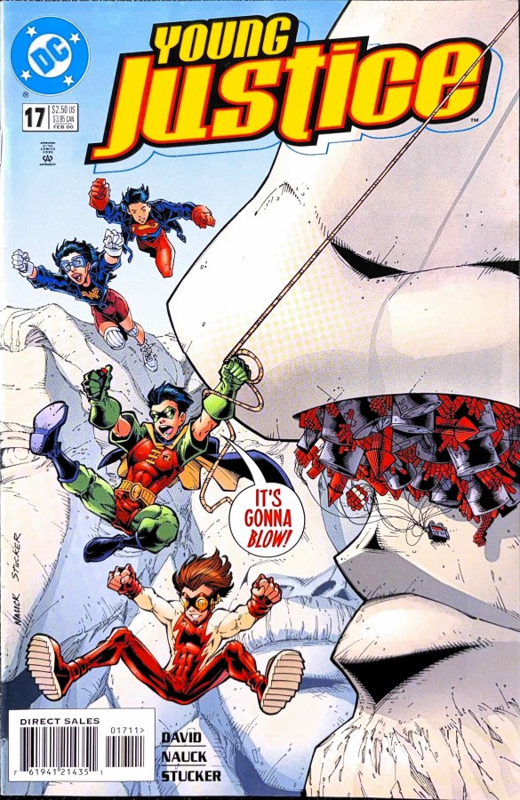 Young Justice #17 (2000) DC cover