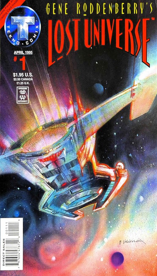 Gene Roddenberry's Lost Universe #1 (1995) Tekno Comix cover