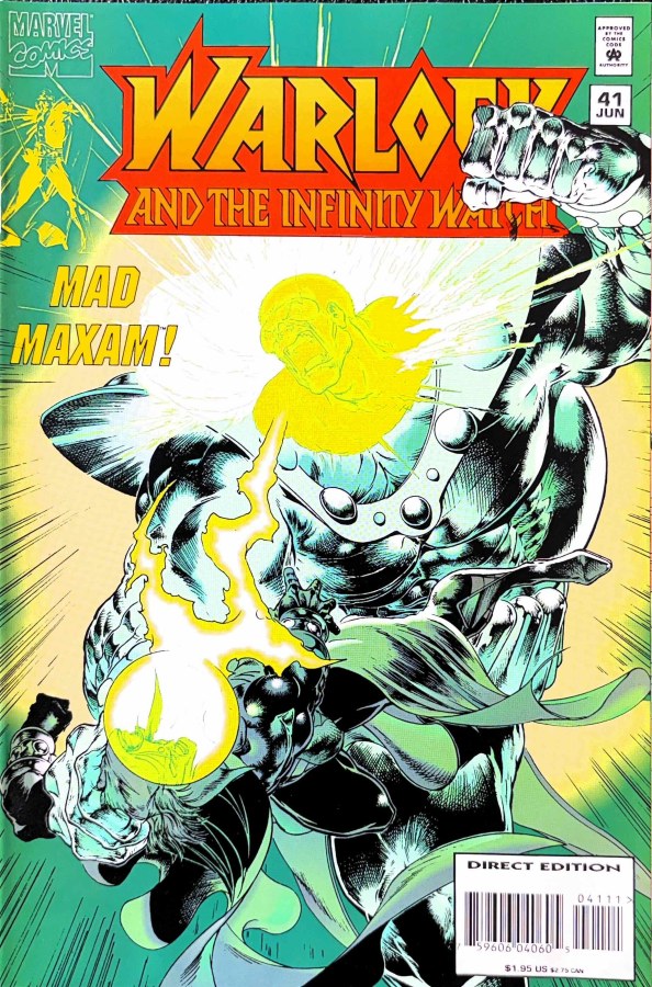 Warlock and the Infinity Watch #41 (1995) Marvel cover