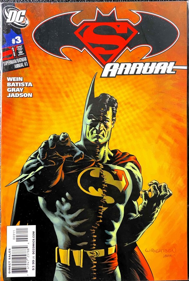 Superman/Batman Annual #3 (2009) DC First Printing cover