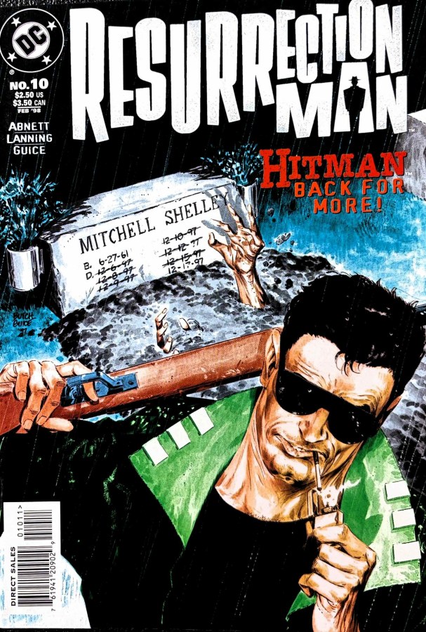 Resurrection Man #10 (1998) DC cover