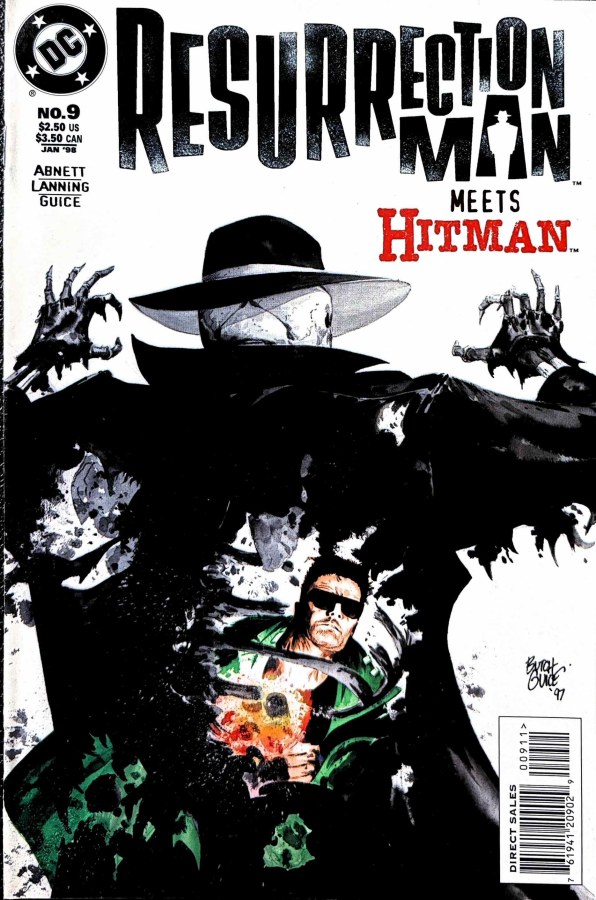 Resurrection Man #9 (1998) DC cover