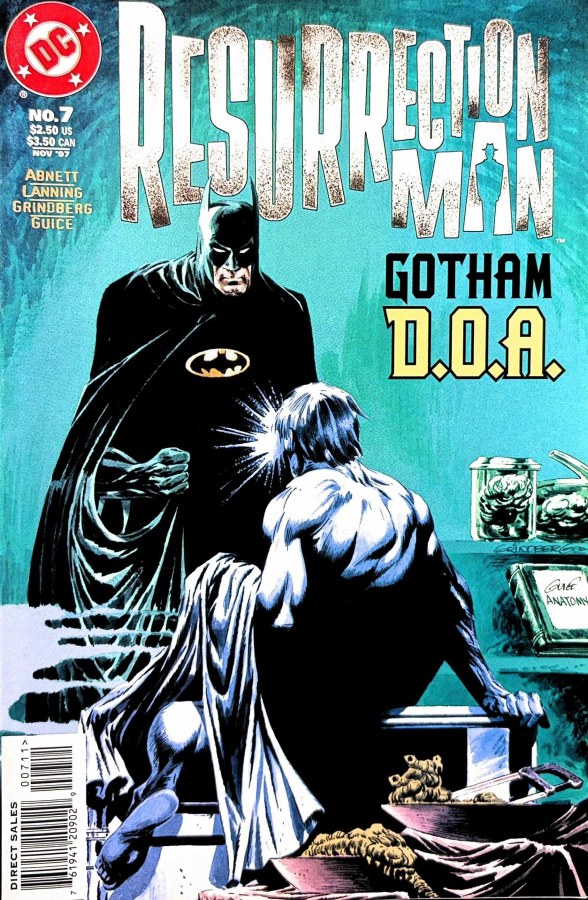 Resurrection Man #7 (1997) DC cover